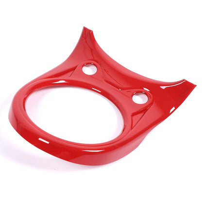 Sport Red ABS Center Console Gear Shift Frame Trim For Nissan 370Z MT 2009-2020 10