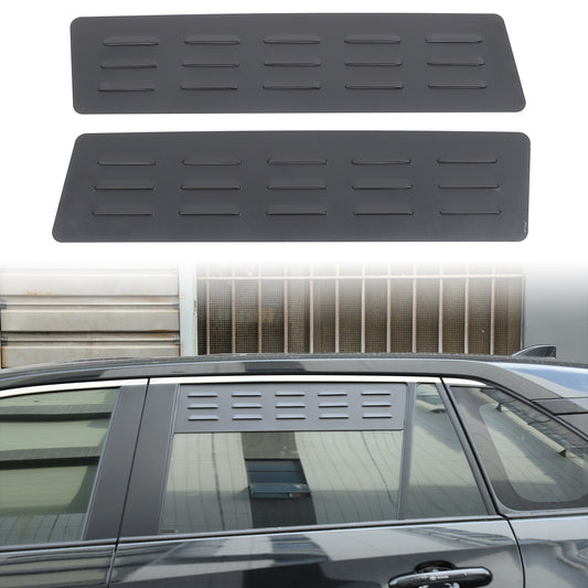 Rear Door Window Louver Air Vent Panel Trim Cover For Toyota RAV4 2020-2024 1
