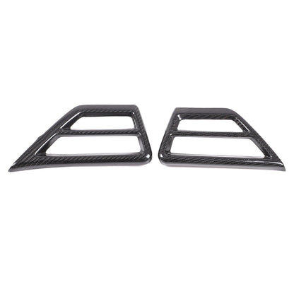 Real Carbon Fiber Side Air Vent Frame Trim For BMW 3 4 330i 430i G20 G21 25+ US 13