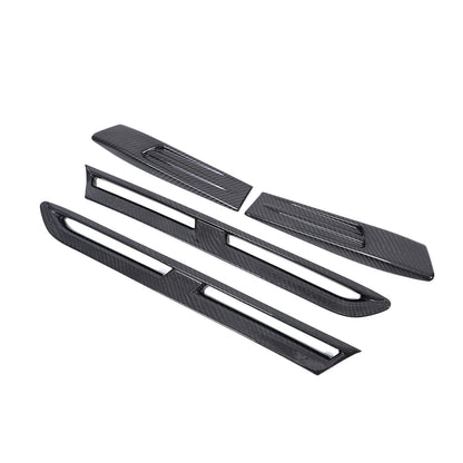Real Carbon Fiber Side Fender Wing Decal Trim For Nissan GT-R R35 2008-2016 13