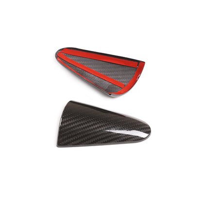 Real Carbon Fiber Exterior Handle Cover Trim Decor For Ferrari 458 2011-2016 8
