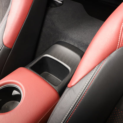 Matte Real Carbon Fiber Interior Trim Cover Accessories For Toyota Supra A90 19+ 56