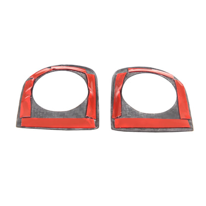 Matte Real Dry Carbon Fiber Interior Decor Trim Cover For Corvette C8 2020+ 96
