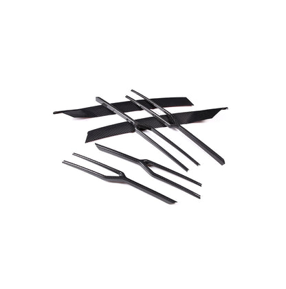 Carbon Fiber Front Bumper Winglets Fog Light Trim For Lamborghini Urus 18-21 US 10