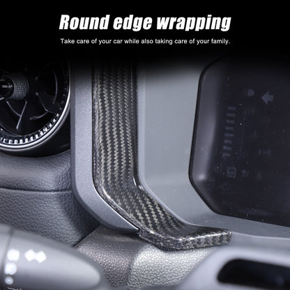 Real Carbon Fiber Dashboard Instrument Trim For Land Cruiser Prado LC250 24+ 10