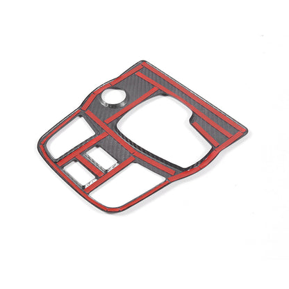 Real Carbon Fiber Car Gear Shift Panel Cover Trim For Jaguar F-TYPE 2013-22 2