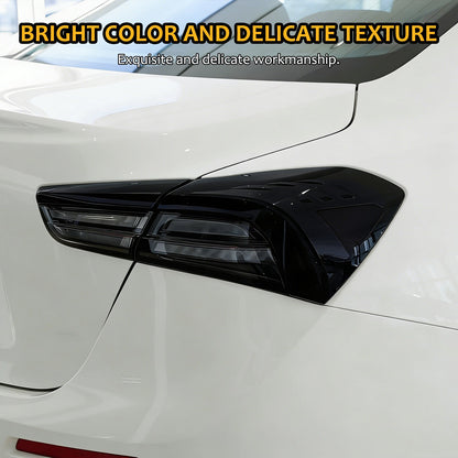 Smoked Rear Tail Light Guard Cover Trim For Maserati Ghibli 2021-24 20