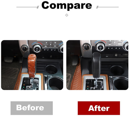 Matte Black Interior Center Console Trim Cover Kit Set For Toyota Tundra 14-21 - Styles 1-5 27