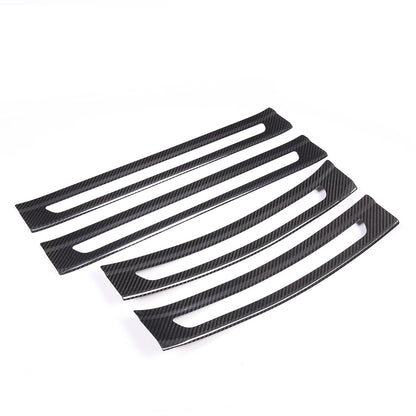 Real Carbon Fiber Scuff Plate Door Sill Cover Protector For Maserati Grecale 22+ 12