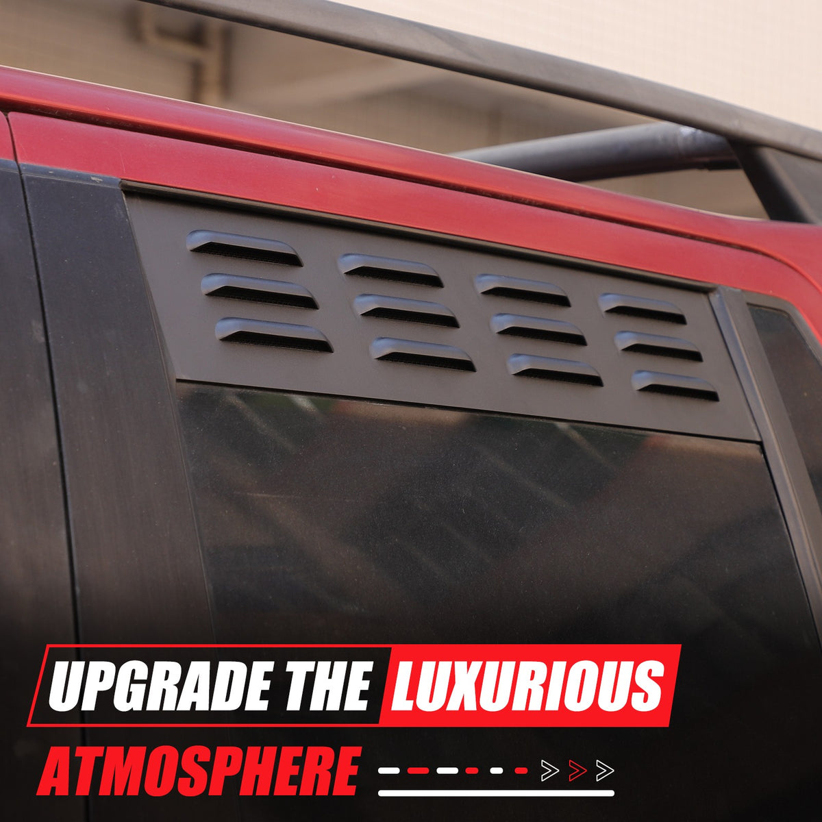 Rear Door Window Louver Air Vent Panel Trim Cover For LR Freelander 2 L359 07-15 21