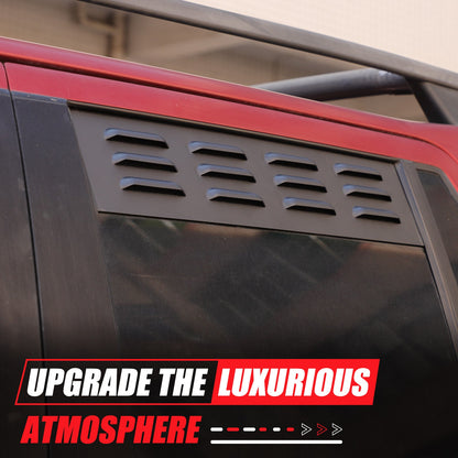 Rear Door Window Louver Air Vent Panel Trim Cover For LR Freelander 2 L359 07-15 21