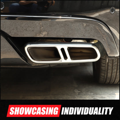 ABS Rear Exhaust Muffler Tail Pipe Cover Trim For Range Rover Sport 2023-24 17