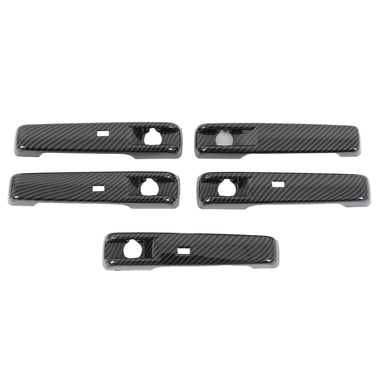 Carbon Fiber ABS Exterior Door Handle Cover Trim For Benz G-Class W465 2025+ 2