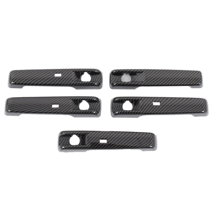 Carbon Fiber ABS Exterior Door Handle Cover Trim For Benz G-Class W465 2025+ 2