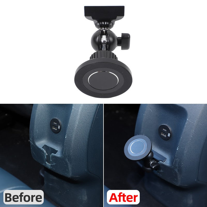 Magnetic Rear Seat Extendable Phone Mount Bracket For Ford Maverick 2022+ US 1