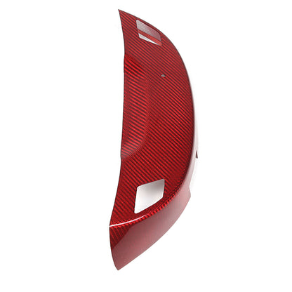 Red Real Carbon Fiber Interior Center Full Trim Set Kit For Corvette C7 2014-19 - Variants 1-5 26
