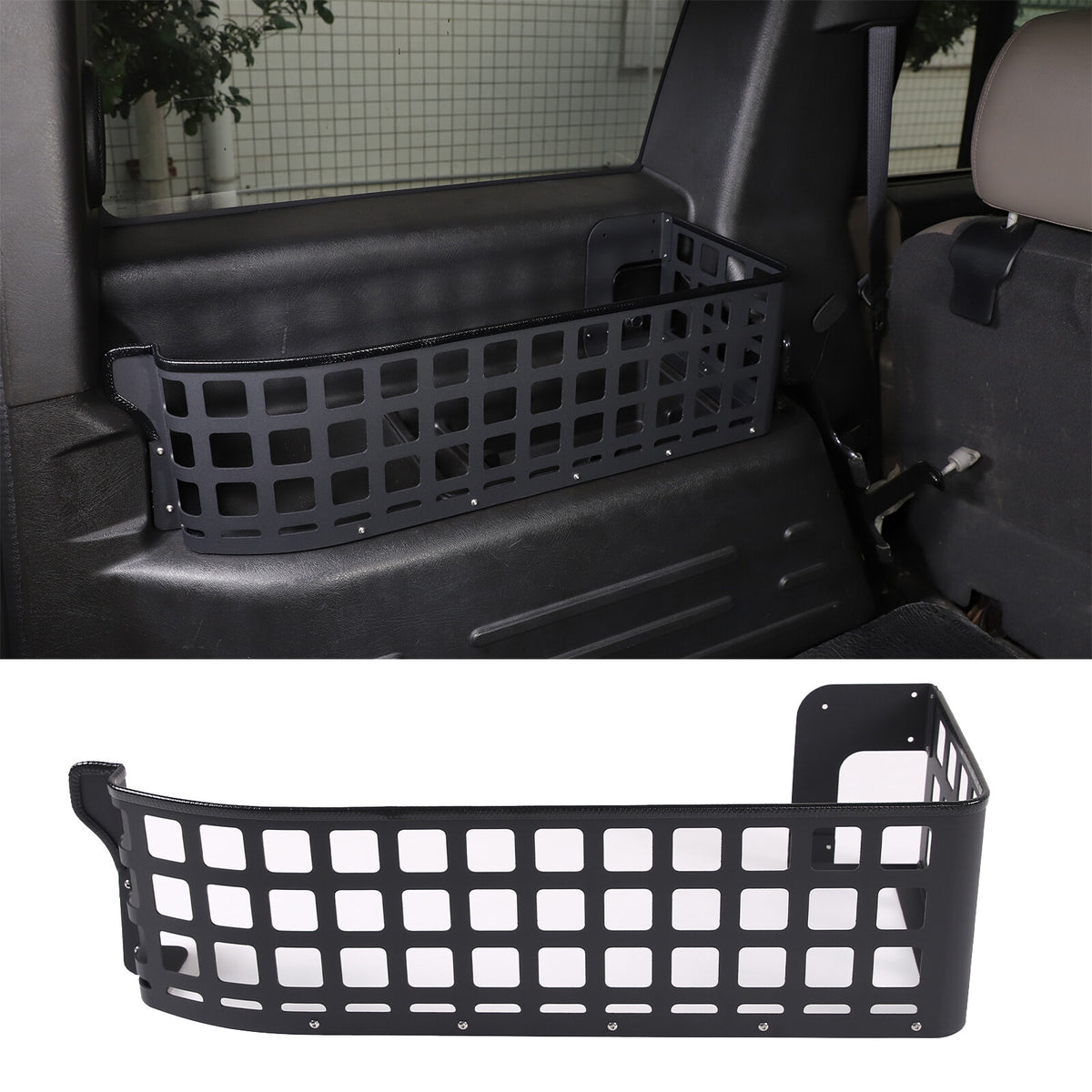 Gear Trunk Rear Side Rack Storage Box Window Molle Panel For Hummer H2 2003-2007 27