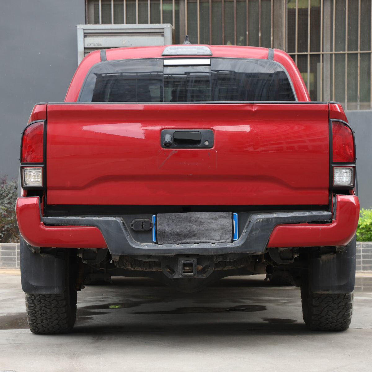 Matte Black Rear Taillight Trim Cover Bezel For Toyota Tacoma 2016-2023 2