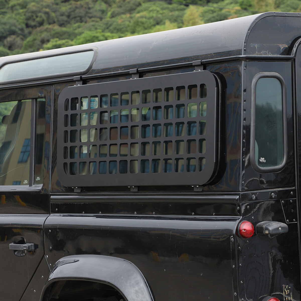 Rear Side Window Molle Panel Bracket Guard For Land Rover Defender 2004-2019 US 12