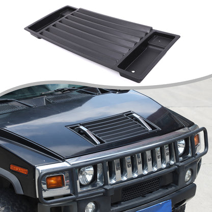ABS Matte Black Front Hood Grille Engine Cover Trim for Hummer H2 2003-2009 US 1