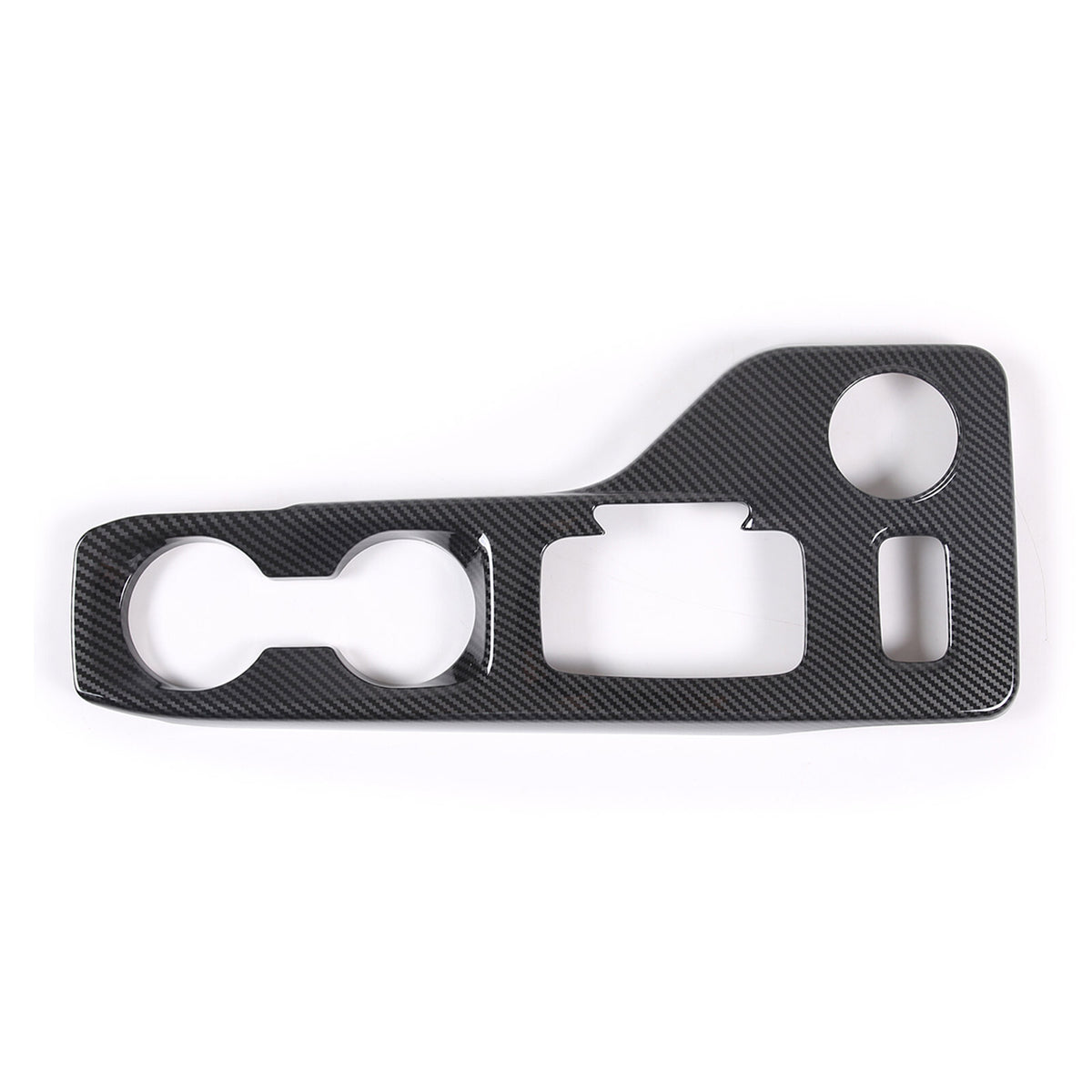 Carbon Fiber ABS Central Console Gear Shift Panel Trim For Ford Ranger 2023-2024 1