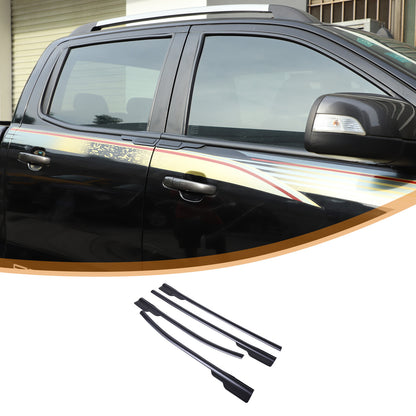 Black Car Window Bottom Strip Cover Trim For Ford Ranger 2015-2021 4