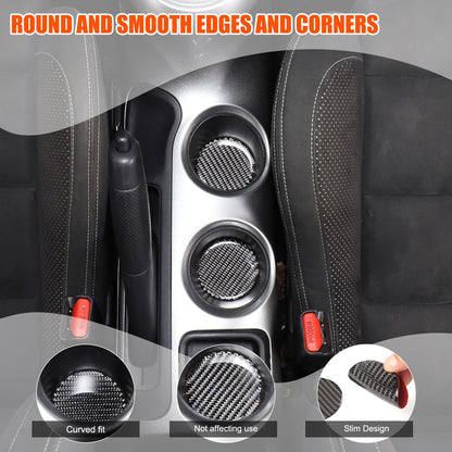 Soft Carbon Fiber Interior Center Console trim Sticker For Nissan Juke 2011-2019 178