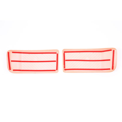 Orange ABS Front Bumper Side Trim Cover For Ford Maverick 2022-2024 US 8