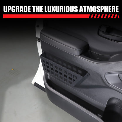 Car Front Door Storage Box Side Pocket Organizer For Nissan Frontier 2022-2024 7