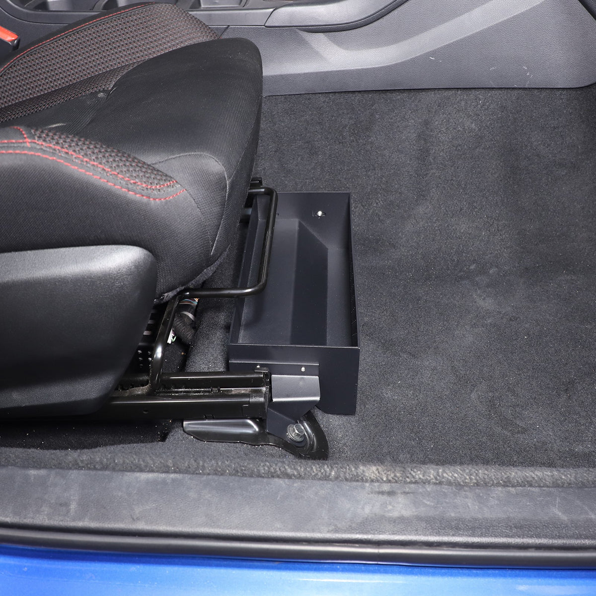 Aluminum Passenger Seat Under-Seat Storage Basket For Subaru WRX VB 2022+ 11
