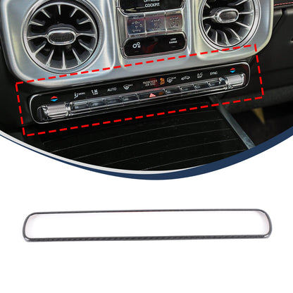 Real Carbon Fiber Air Conditioning Switch Trim For Benz G Class W465 G500 2025+ 2