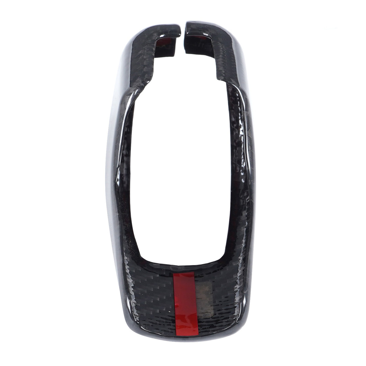 Real Carbon Fiber Center Gear Shift Knob Cover Trim For Jaguar F-TYPE X152 2013+ 8