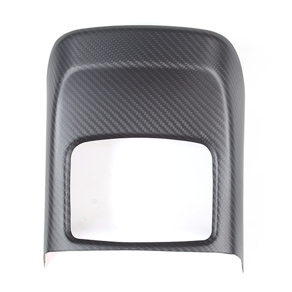 Matte Carbon Fiber Rear Storage Box Panel Cover Trim For Toyota Supra A90 19-24 14