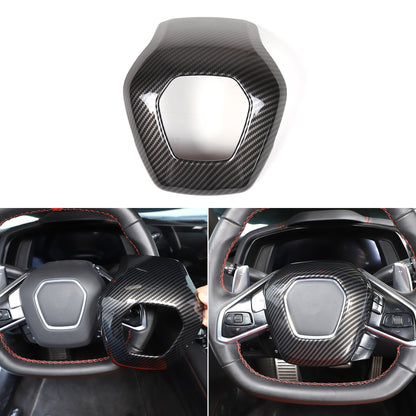 ABS Carbon Fiber Interior Full Cover Trim Kit Set For Corvette C8 2020-2025 17