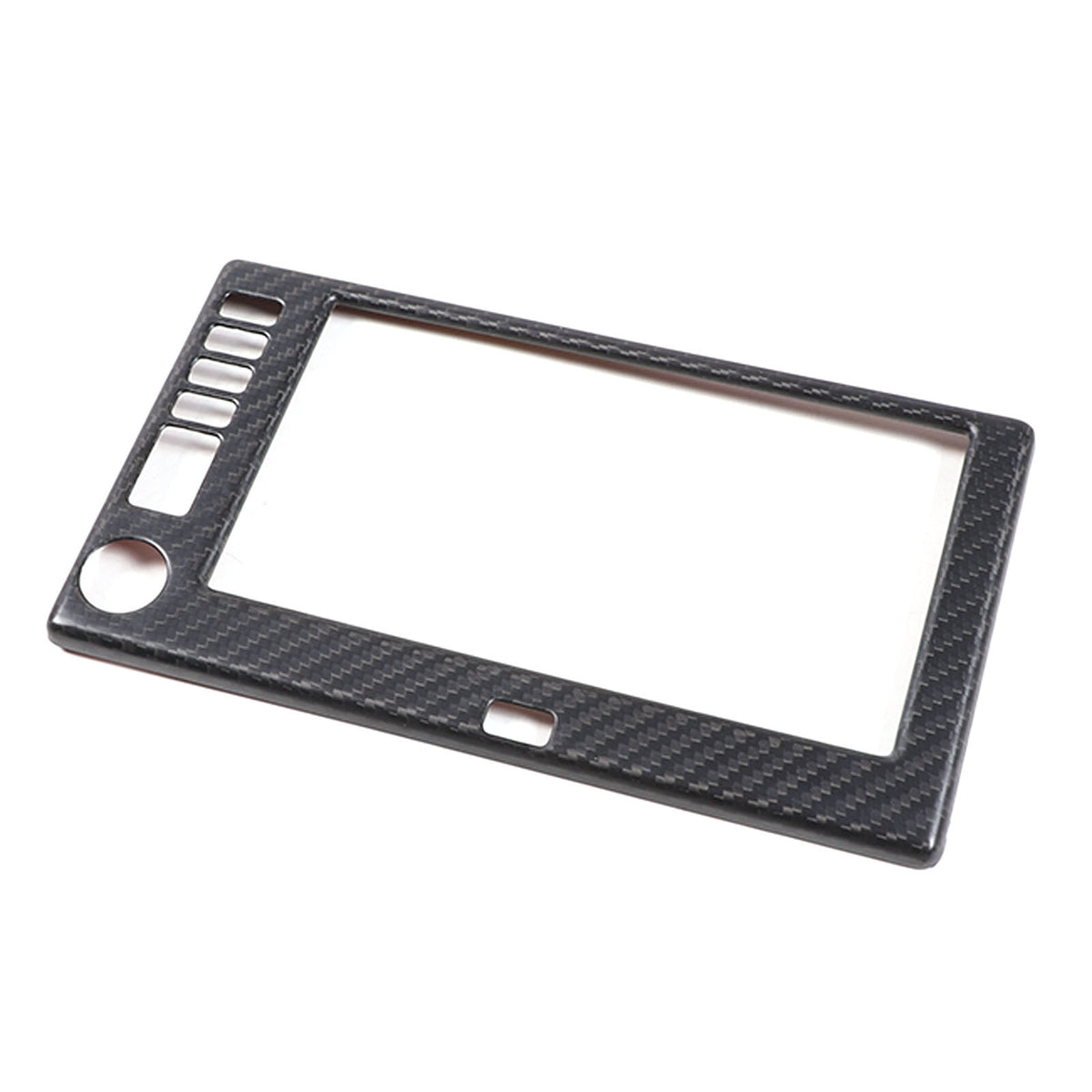 Matte Carbon Fiber Center Navigation Screen Trim Cover For Corvette C6 2005-13 10