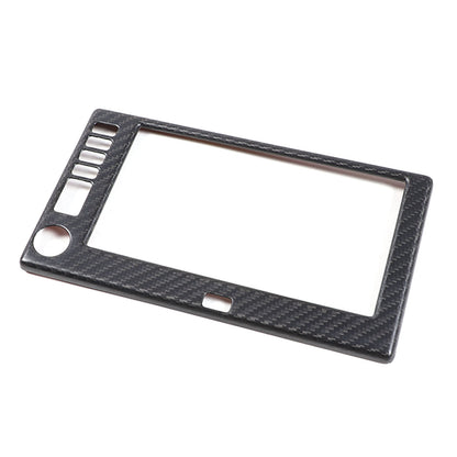 Matte Carbon Fiber Center Navigation Screen Trim Cover For Corvette C6 2005-13 10
