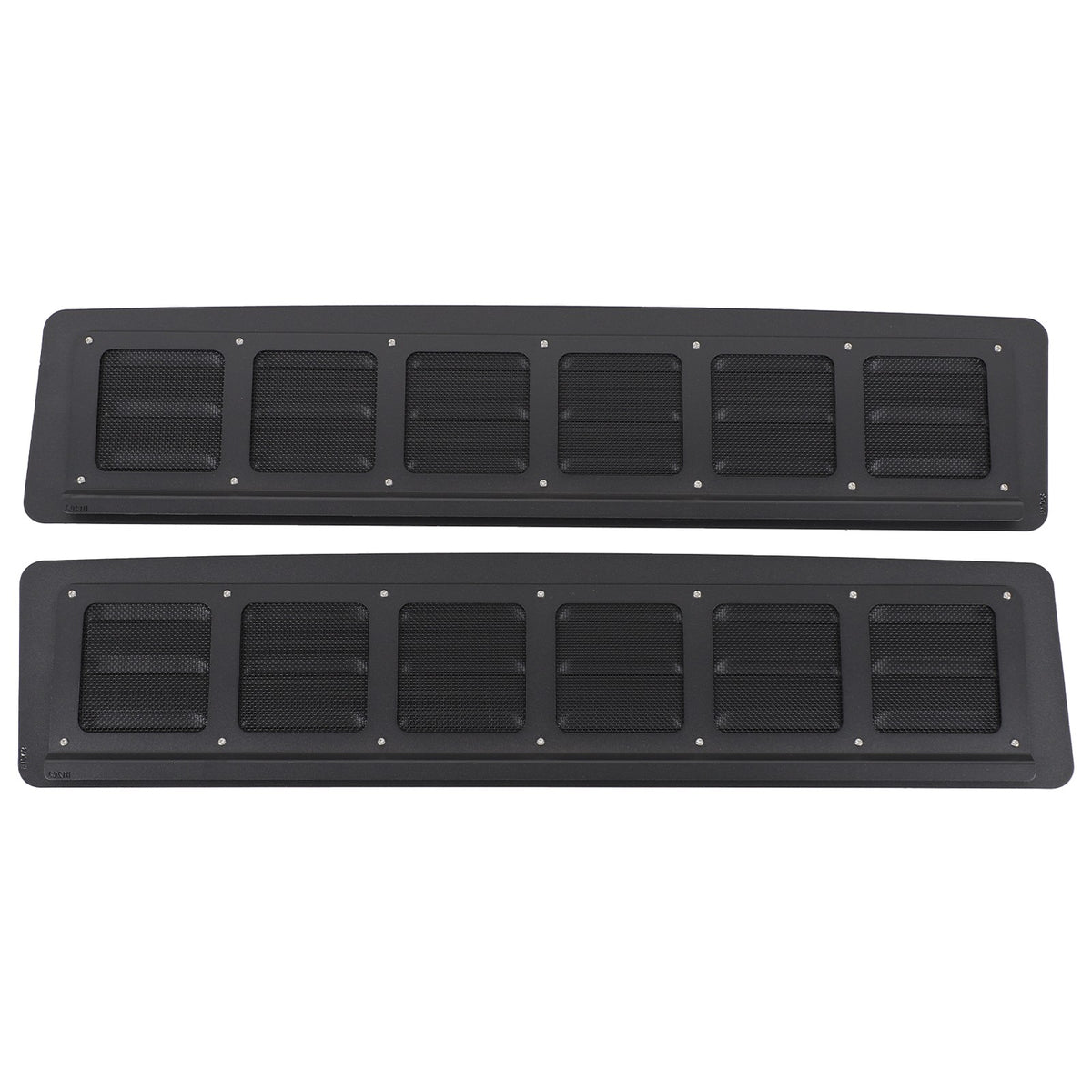 Aluminum Rear Door Window Louver Air Vent Panel Trim For Honda Pilot 2016-2022 16