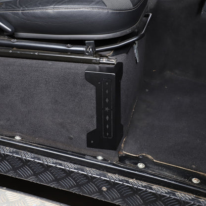 Matel Seat Base Angle Cover For Land Rover Defender 90 110 04-19 4