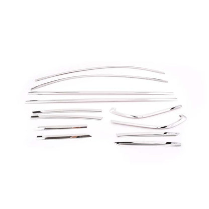 Silver Steel Window Decorate Strip Trim For Subaru BRZ 2022 2