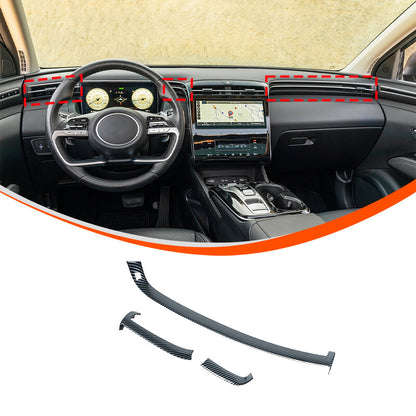 Interior Dashboard Center Console Air Vent Trim Cover For Hyundai Santa Cruz 22+ 8
