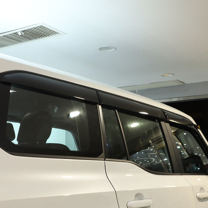 For Toyota Land Cruiser 2024-2025 Window Visor Vent Shades Sun Rain Guard Black 15