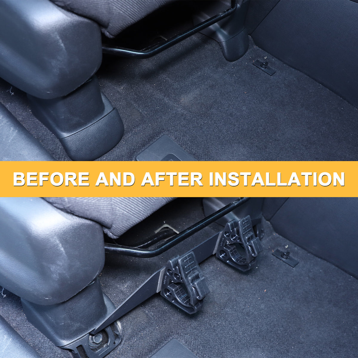 Under Seat Flashlight Holder Bracket Mount For Honda Pilot 2015-2022 14