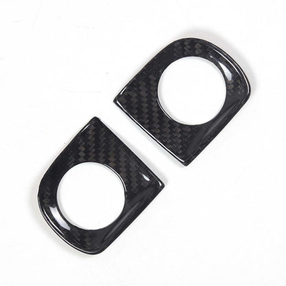 Dry Real Carbon fiber Steering Wheel Base Cover Set For Corvette C8 Z06 2020-26 16