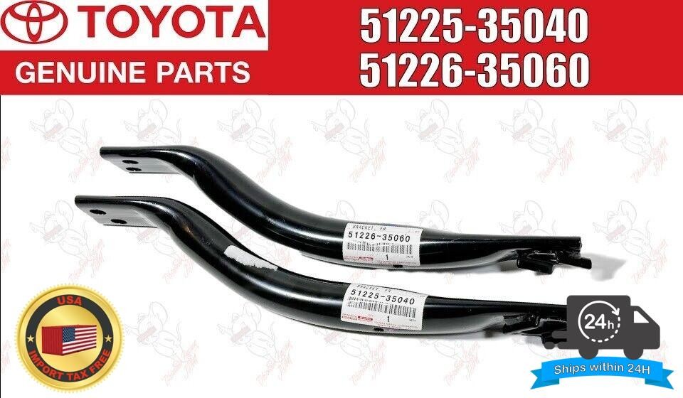 TOYOTA LEXUS Genuine Front Suspension Member Bracket RH & LH Set OEM 1