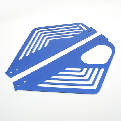 Blue Alloy Engine Covers Engine Bay Panel Interior For Corvette C8 2020-2026 13