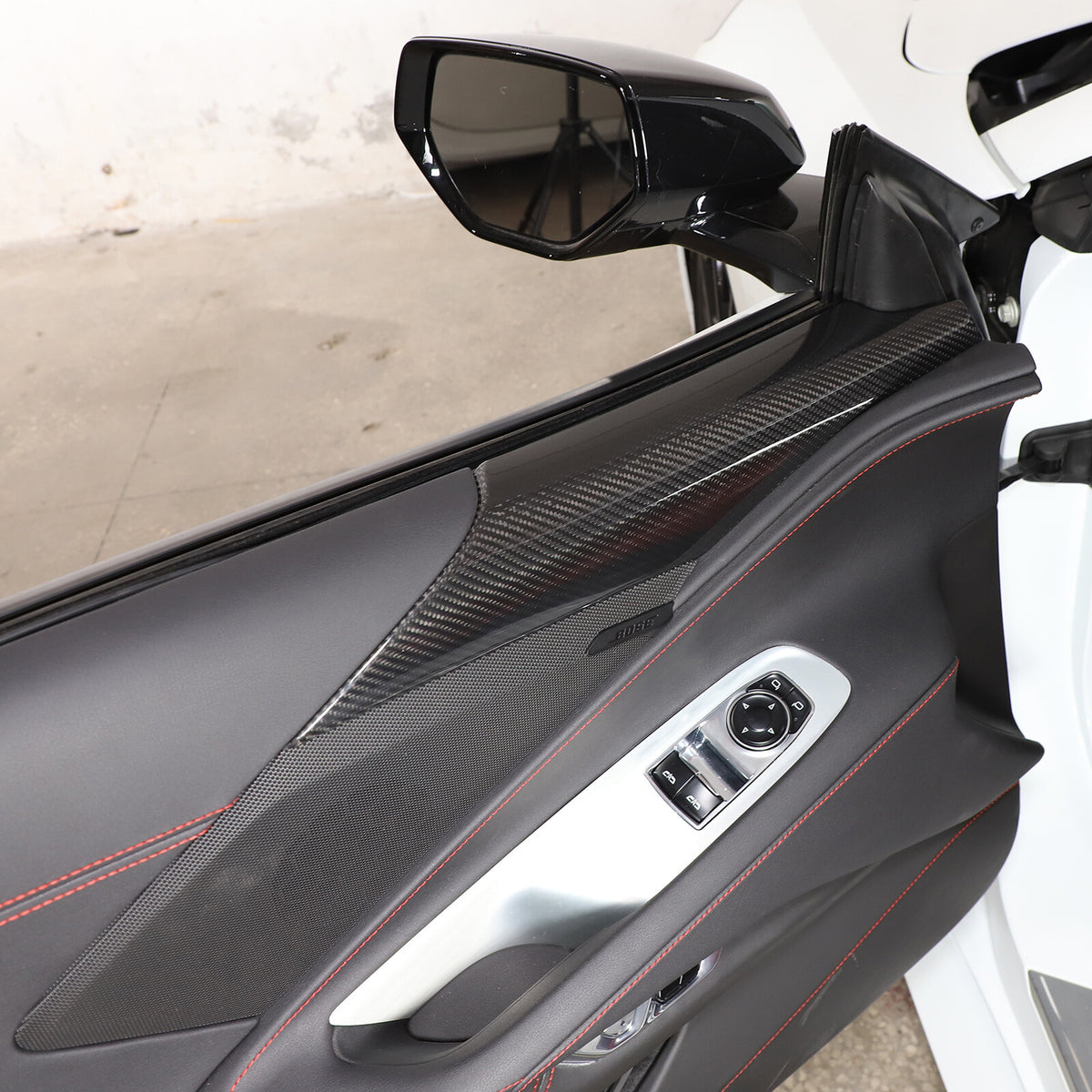 Front Door Hand Rest Panel Trim For Corvette C8 Coupe Convertible Z06 Z51 20+ 2