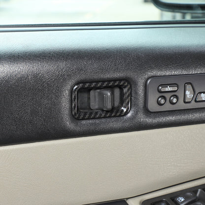 ABS Carbon Fiber Interior Full Set Panel Cover Trim Kit for Hummer H2 2003-2007 55