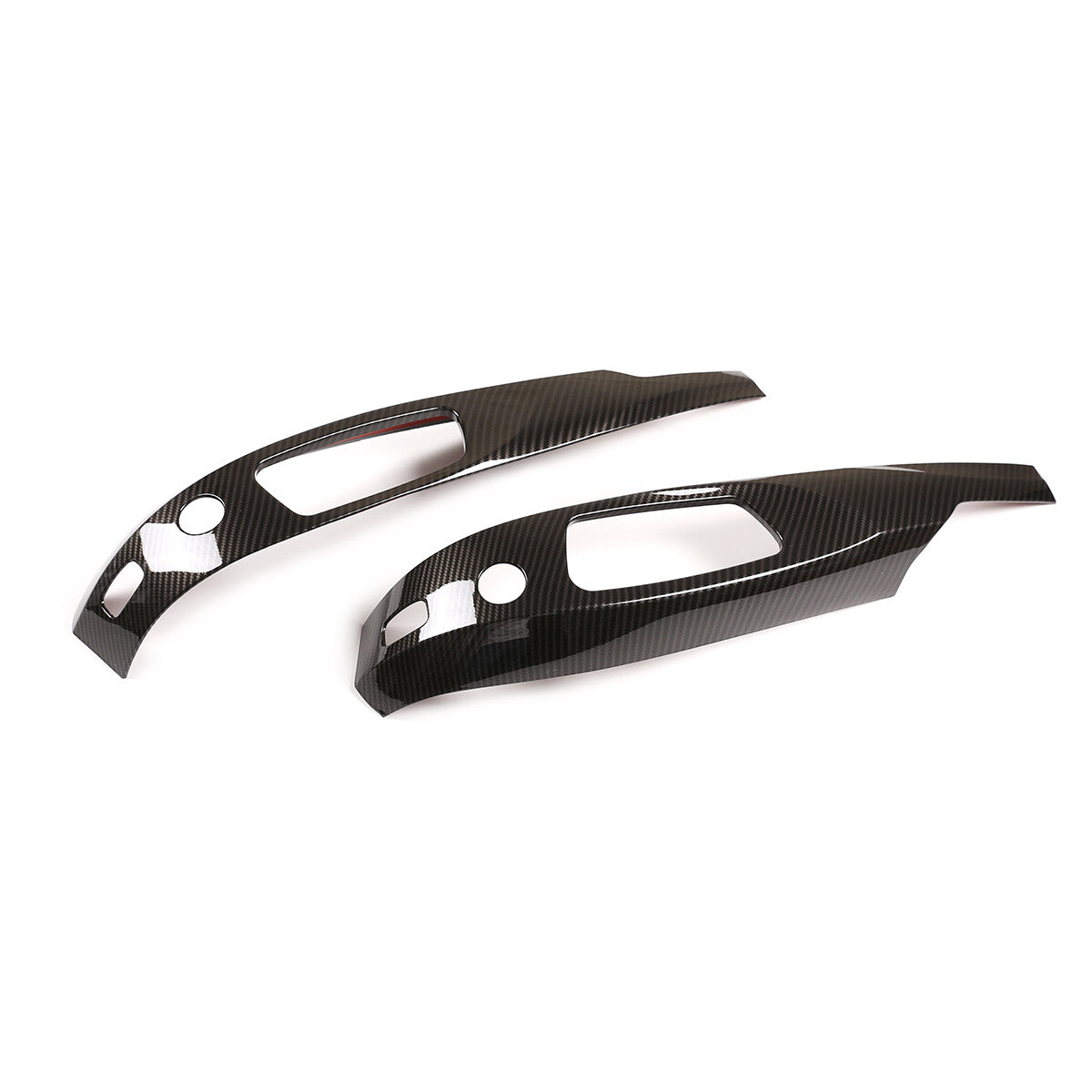 ABS Carbon Seat Adjustment Button Trim Cover For BMW 3-Series E90 E91 E92 05-12 10