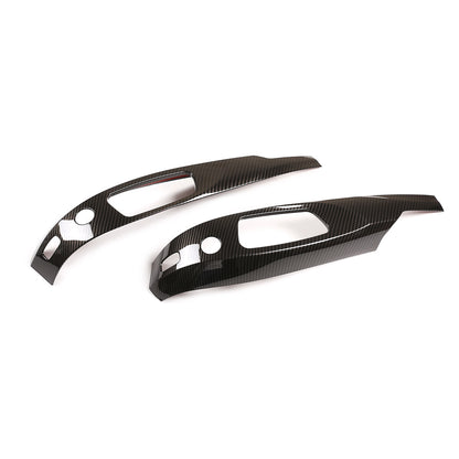 ABS Carbon Seat Adjustment Button Trim Cover For BMW 3-Series E90 E91 E92 05-12 10