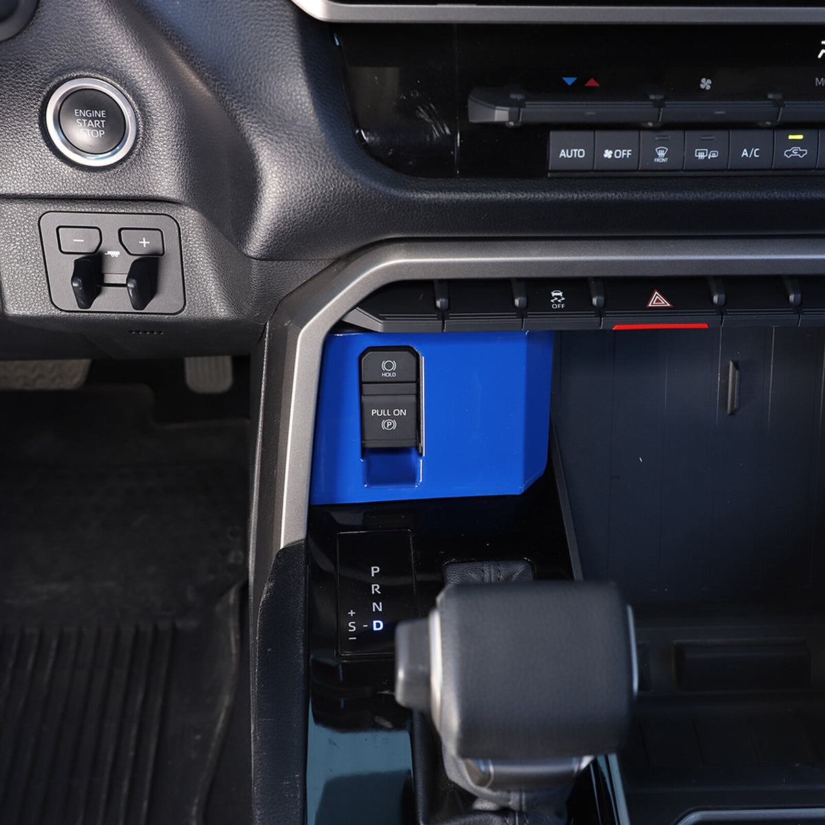 ABS Blue Car Center Panel Trim Interior Accessories For Toyota Tundra 2022-2026 - Variants 1-5 18